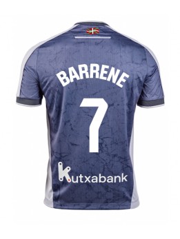 Real Sociedad Ander Barrenetxea #7 Auswärtstrikot 2025-26 Kurzarm Real Sociedad Ander Barrenetxea #7 Auswärtstrikot 2025-26 Kurzarm